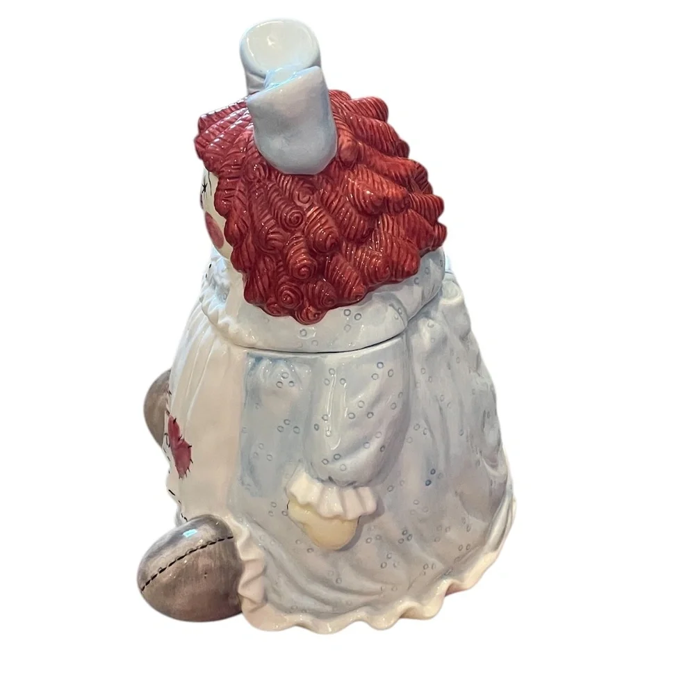 Vintage Raggedy Girl Cookie Jar - Love is Home Made‎